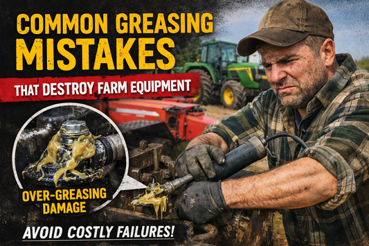 Common Greasing Mistakes That Destroy Farm Equipment (And How to Avoid Them)