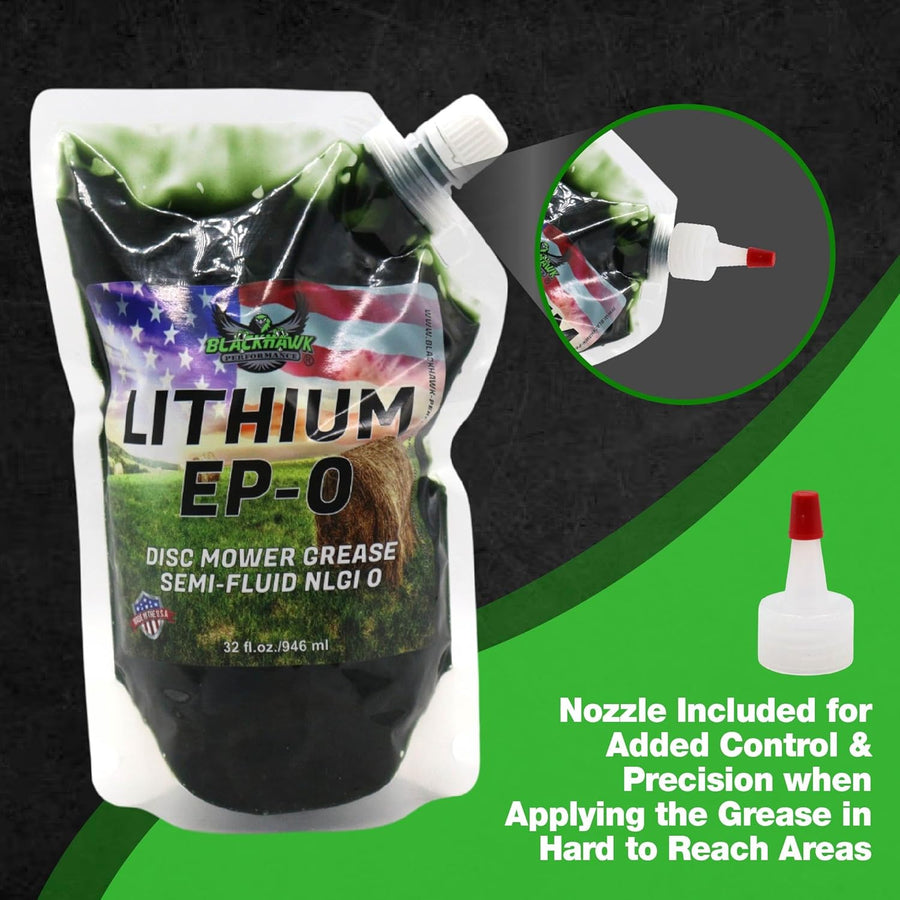 EP-0 Disc Mower Grease – 32 oz EZ-Squeeze Pouch