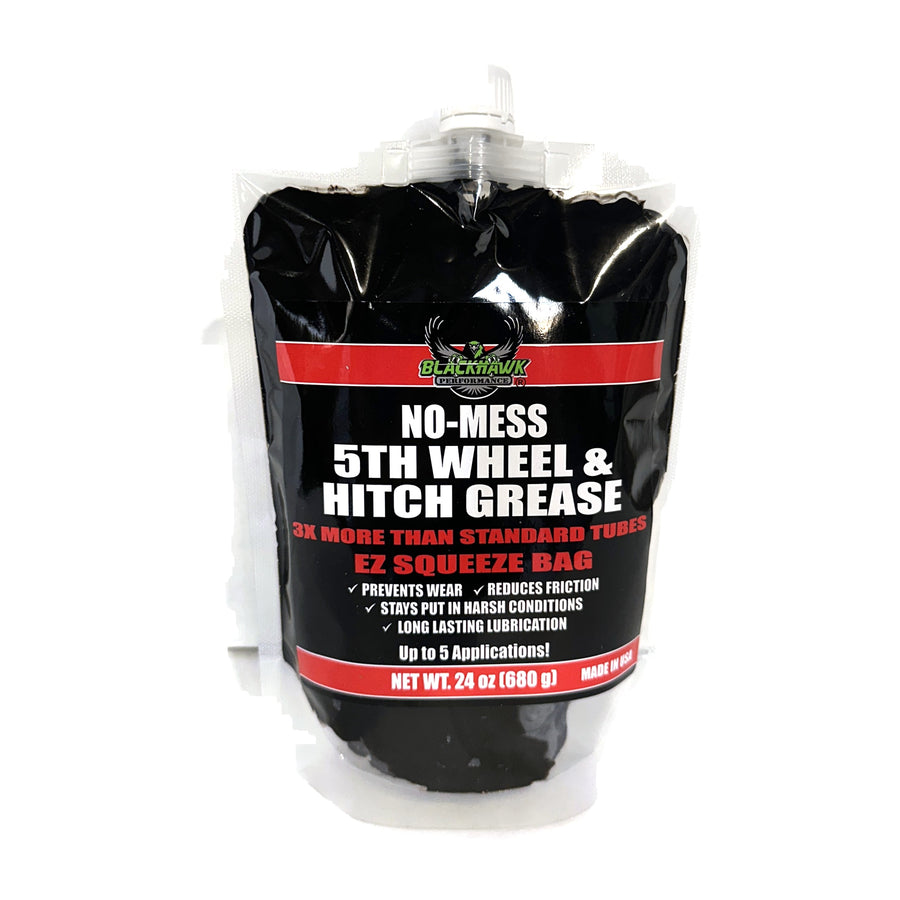 No Mess 5th Wheel and Hitch Grease (Lithium Complex NLGI #2) - EZ Squeeze Pouch 24 oz (1.5 lb)